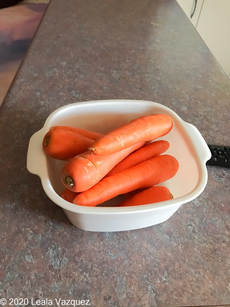 Carrots come with the room